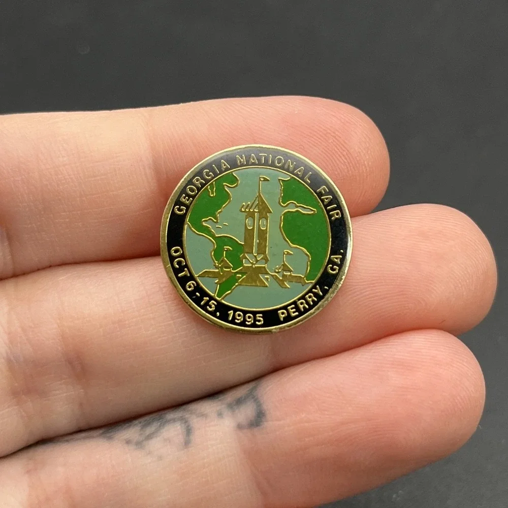 Perry Georgia National Fair 1995‎ Lapel Hat Pin